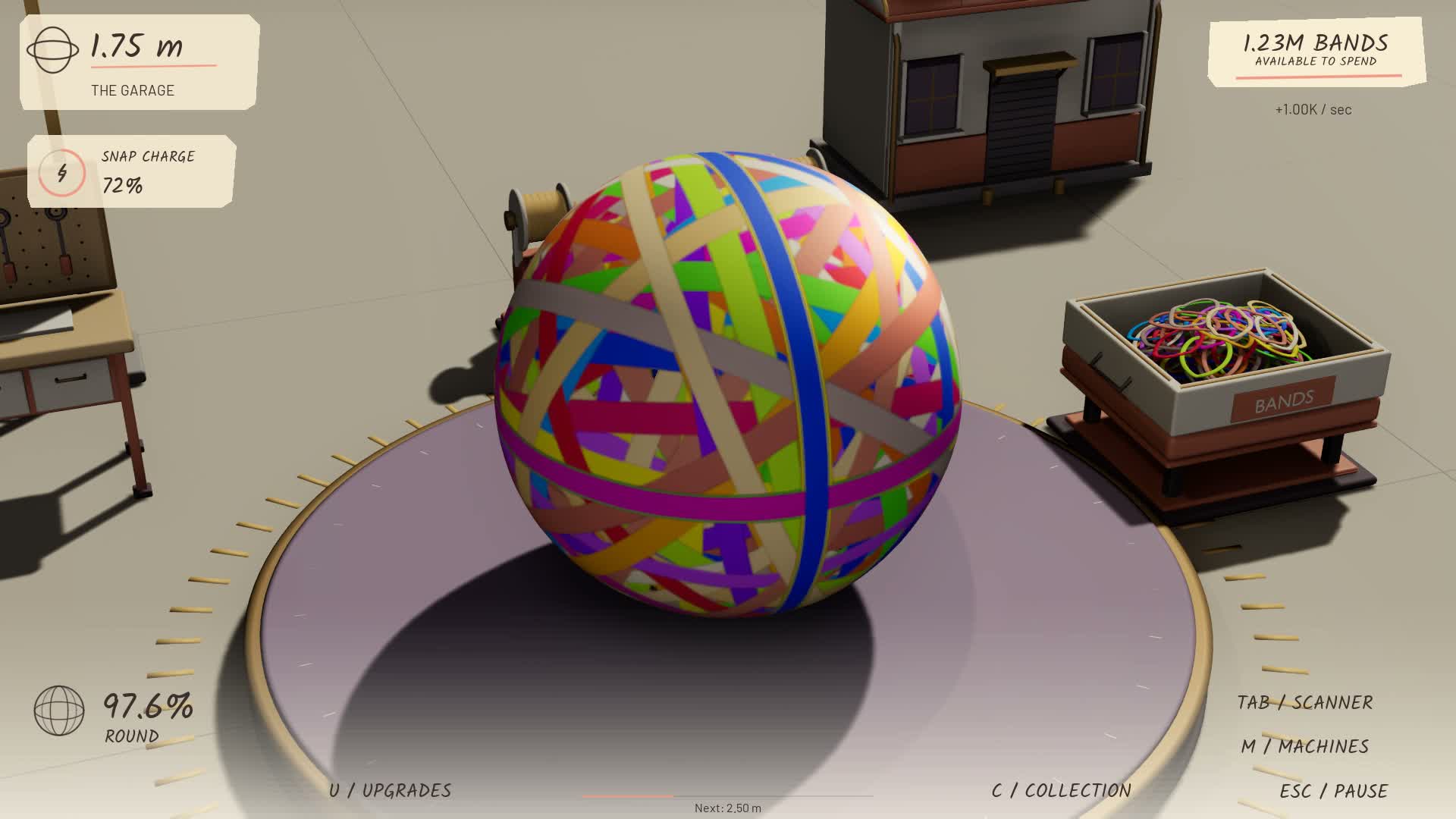 Garage-scale development scene